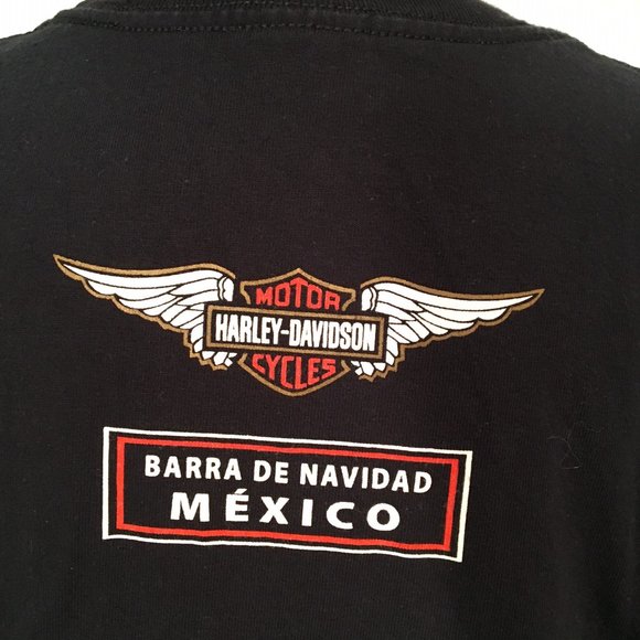 Harley-Davidson Motorcycles Mexico graphic tee L - Picture 4 of 5